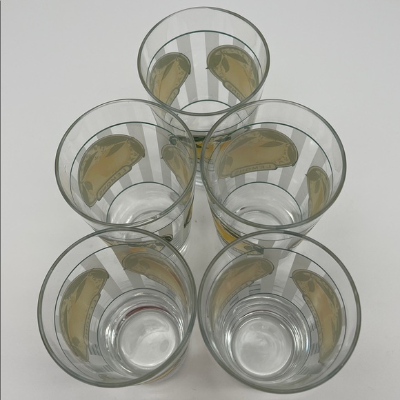 Vintage Libbey “Lemons” Glass Tumblers 14oz (Set of 5) - Picture 6 of 11